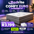 Comfy Euro - Double Set + Free Pillows