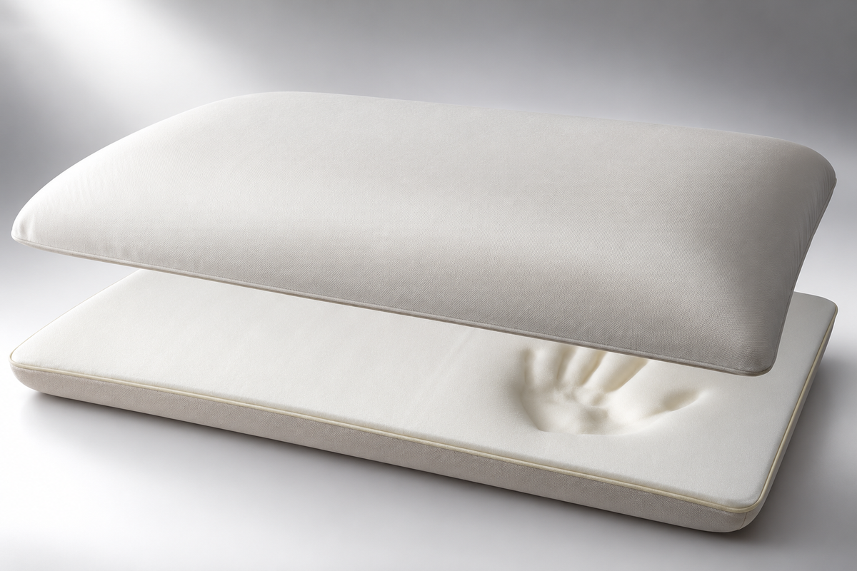 2x Dreamtech Duo Memory & Firm Pillows